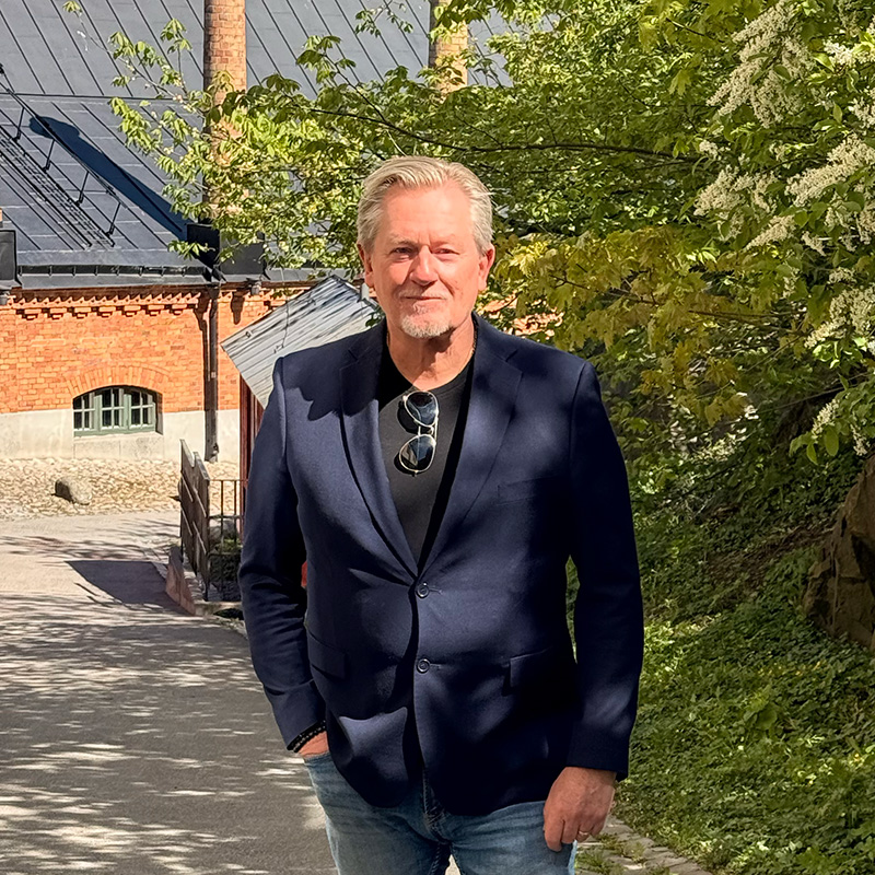 Porträtt av kursledaren Ray Matson